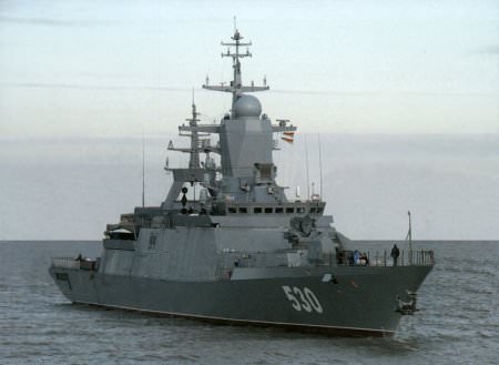 Новые военные корабли России